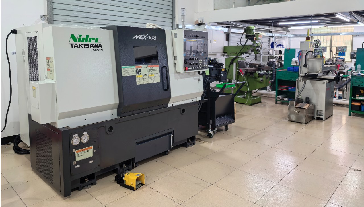 Dongguan Hongyu Mould Co., Ltd. aumentó el torno CNC Takizawa NEX-108 para mejorar las capacidades de mecanizado de precisión.