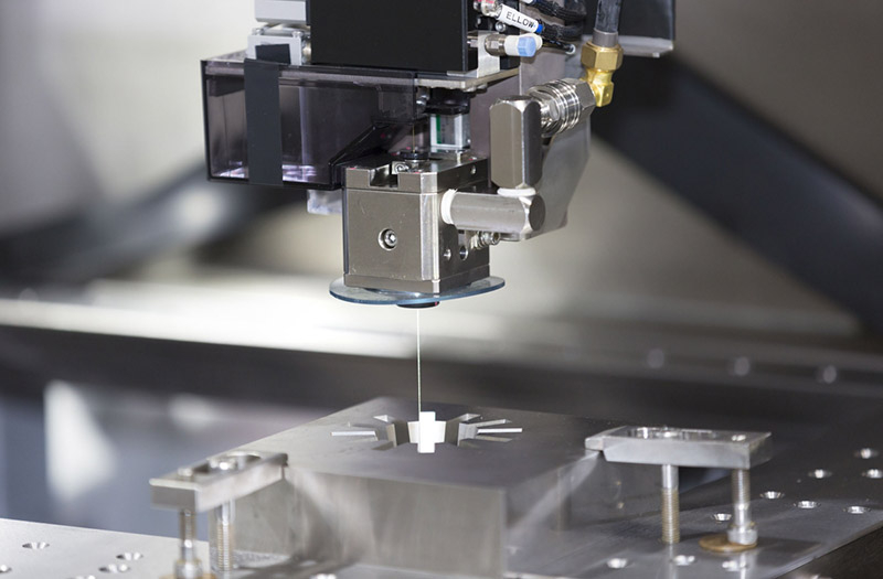wire cutting EDM processing